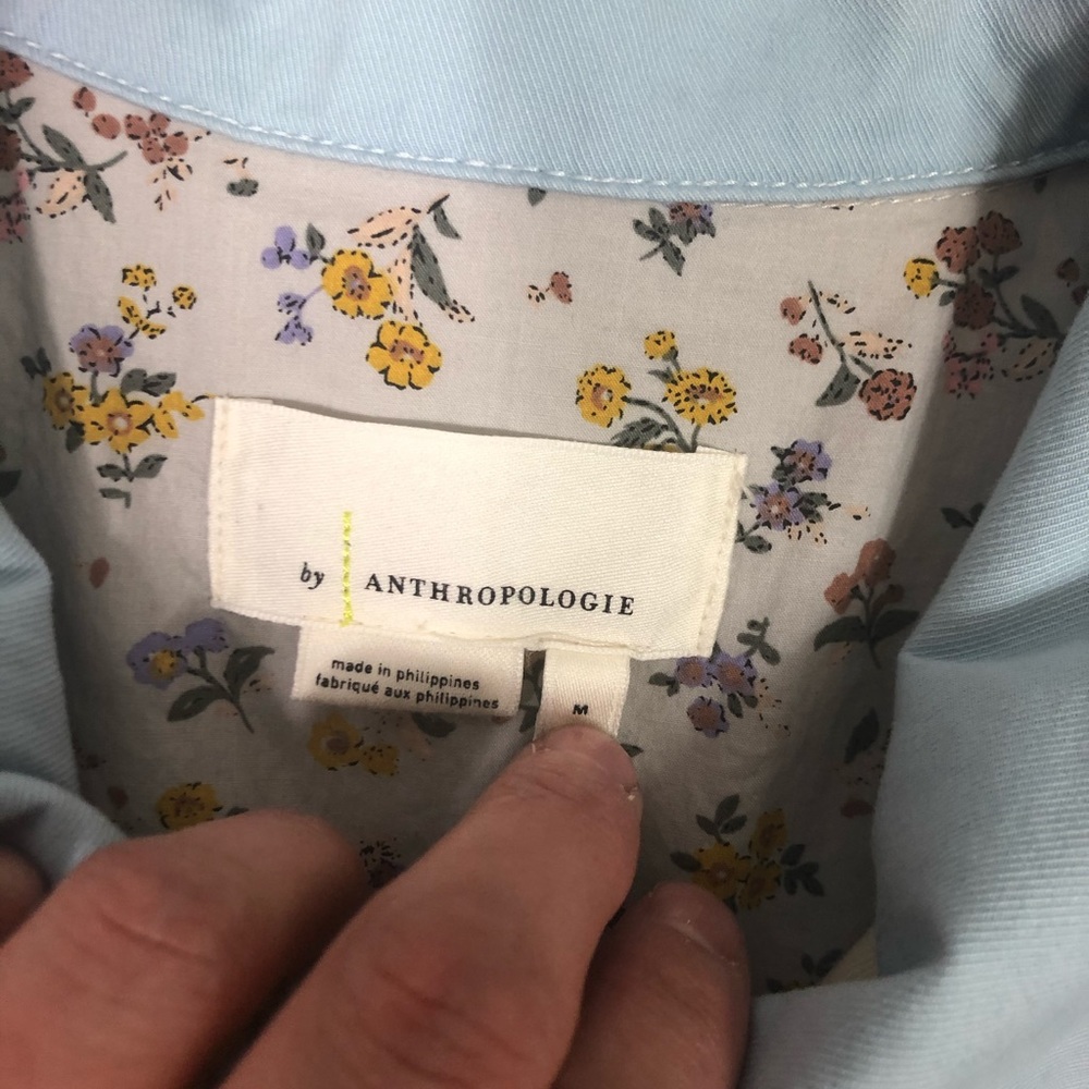 Anthropologie Retro Colorblock Utility Jacket - Picture 11 of 13